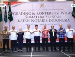 Gubernur Herman Deru Tegaskan Peran Vital Notaris Pada Pembukaan Konferwil INI Sumsel dan Upgrading 2025