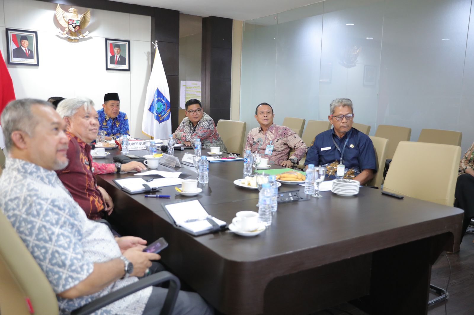 Bahas Percepatan Realisasi APBD , Gubernur Hidayat Ikuti Rakor Bersama Mendagri RI
