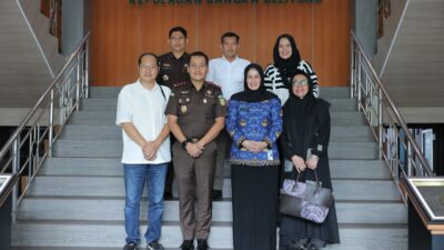 Wagub Hellyana Datangi Kantor Kejaksaan Tinggi Jalin Kerja Sama