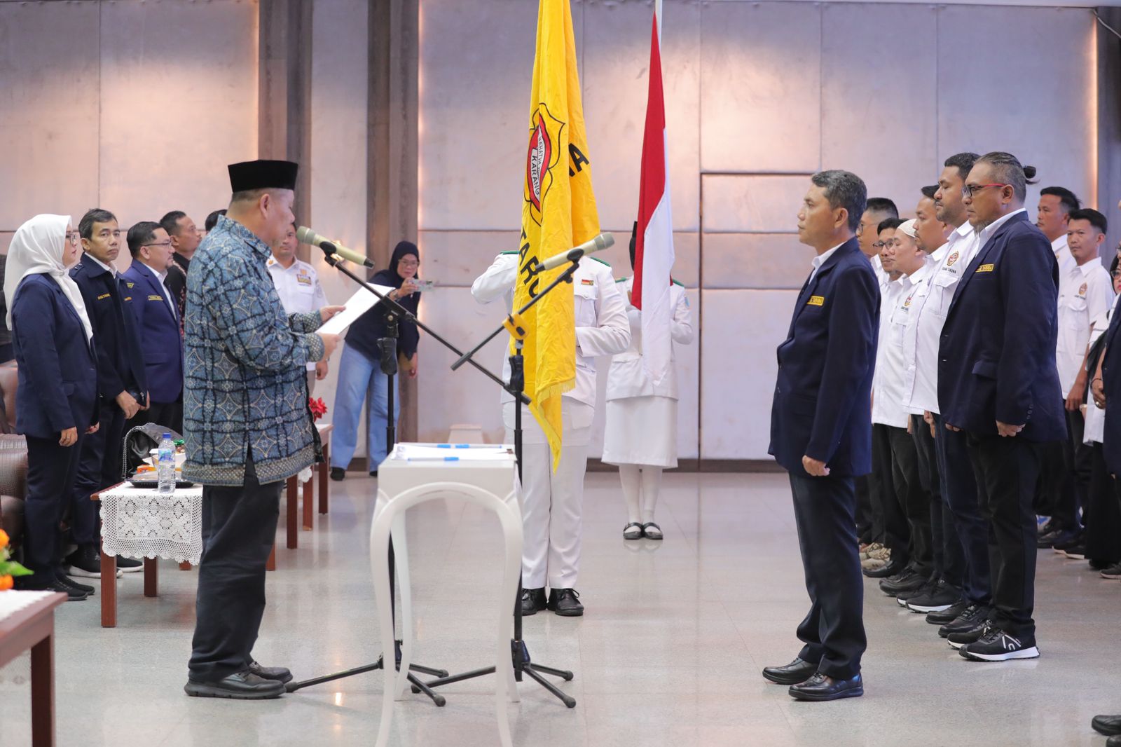 Gubernur Hidayat Arsani Kukuhkan Pengurus Karang Taruna Babel 2024–2029