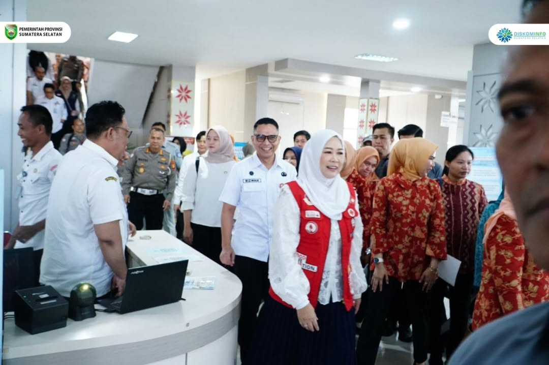 Feby HD Apresiasi Donor Darah Serentak PMI-Bapenda Sumsel, Wujud Kepedulian Stok Darah
