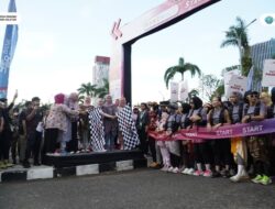 Momentum HUT Provinsi, Sekda Sumsel Buka Kebaya RUN 2025 yang Pertama di Sumsel