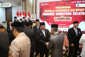 Herman Deru Soroti Ketahanan Pangan dan Bagi Hasil Daerah, Kepala BPKP Sumsel Yang Baru Diminta Untuk Mendampingi