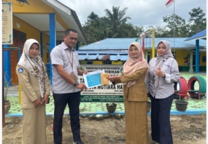 Dukung Pendidikan Anak Usia Dini, PT Timah Serahkan Bantuan untuk TK Swasta Mutiara Hati