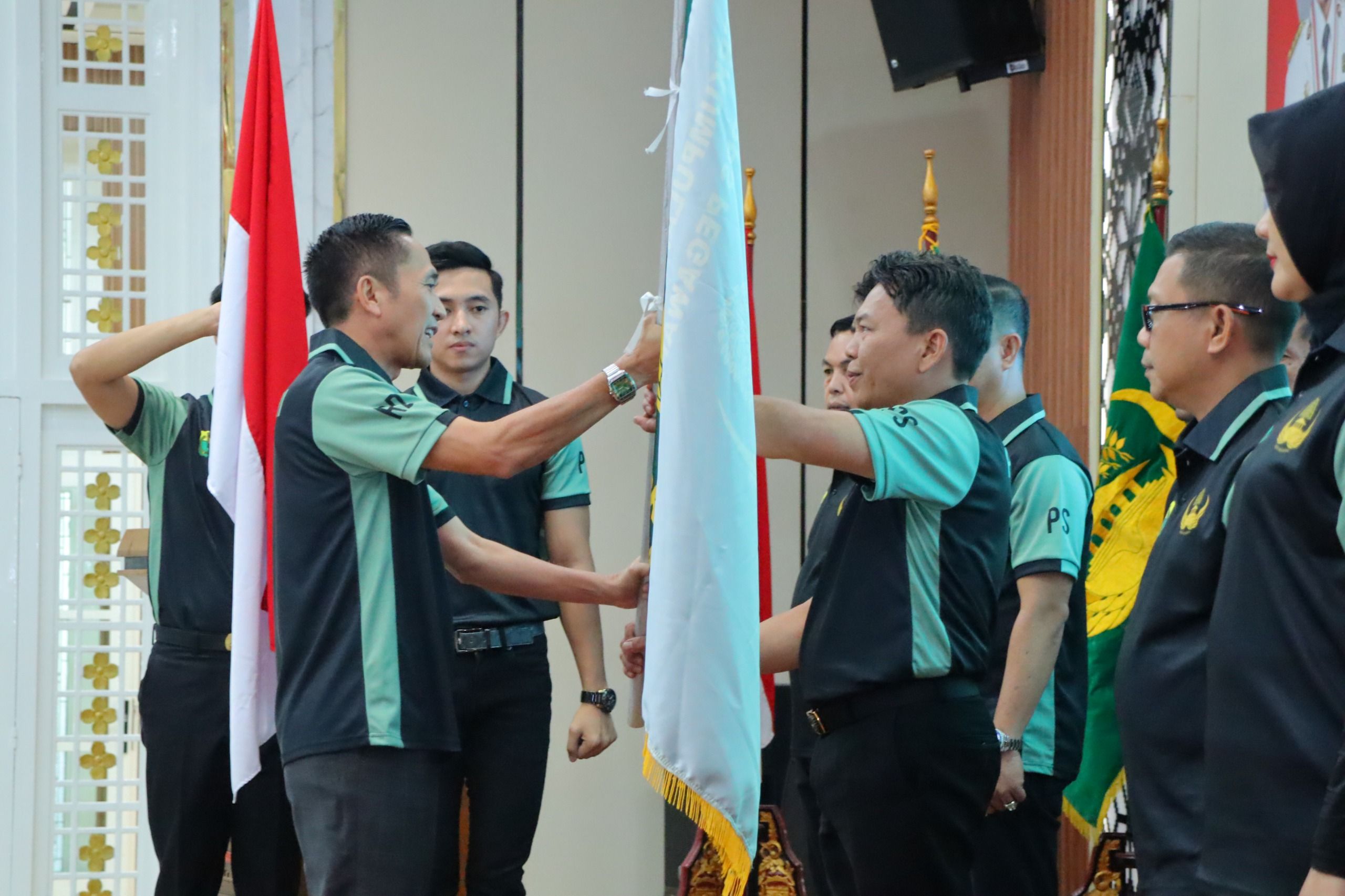 Lantik Pengurus PB Korpri 2025–2029, Ratu Dewa Dorong Pembinaan Atlet Muda Lewat Bulutangkis