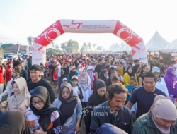 Ribuan Masyarakat Belinyu Tumpah Ruah Ikuti Pekan Sehat HUT ke-49 PT Timah Tbk