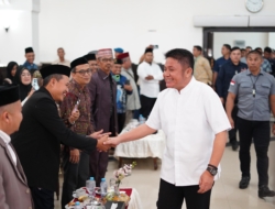 Gubernur Sumsel Hadiri Silaturahmi Himpunan Keluarga Pondok Pesantren Wali Songo Ngabar Cabang Sumsel
