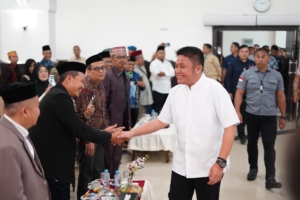 Gubernur Sumsel Hadiri Silaturahmi Himpunan Keluarga Pondok Pesantren Wali Songo Ngabar Cabang Sumsel