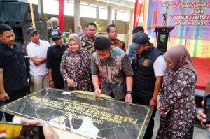 Herman Deru Resmikan Pasar Modern Grand Citra Mandiri, Pacu Ekonomi di Gandus Palembang