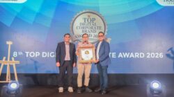 Perkuat Reputasi Digital, PT TIMAH Raih Penghargaan TOP Digital Corporate Brand Award 2026