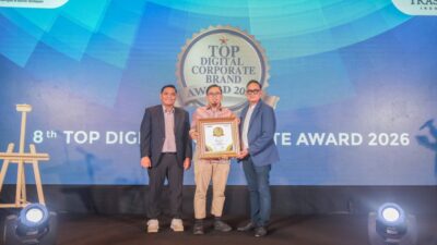 Perkuat Reputasi Digital, PT TIMAH Raih Penghargaan TOP Digital Corporate Brand Award 2026